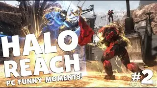 Halo Reach PC Funny Moments! #2