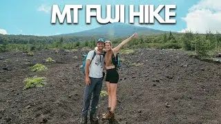 Hiking Mount Fuji with my American Sister!