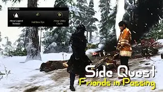 Ghost of Tsushima PC - Friends in Passing Side Quest Gameplay | 4K