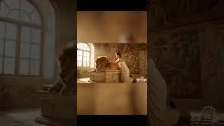 🏛️🦁 Relaxing Lion Roman Massage ASMR | Veo 3 ✨ Olive Oil & Soothing Care