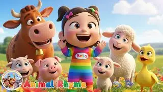 Moo Moo Brown Cow Song | Sing with Bella & Farm Animal Rhyme for Kids
