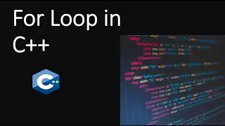 for loop in c++