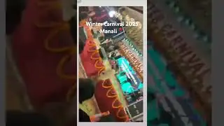 Winter carnival manali 2025📍 #manalilover #manali#mallroad#treading#viral#manalilive