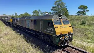 SSR RL302, 1202 & RL305 with 5446 at Lochinvar - 23/2/25