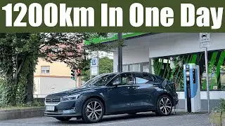 Driving The Polestar 2 From Norway To The Italian Riviera | DAY 2 | Malmö - Stuttgart