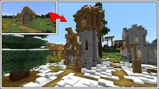 Minecraft 1.14 ► NEW VILLAGE TRANSFORMATION ► Part 1 [Christmas Edition]
