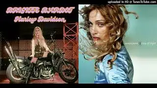 BRIGITTE BARDOT - MADONNA  Harley Davidson in a ray of light (DoM mashup)