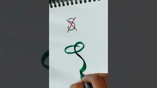 Do Vs Don't choose perfect lettering technique ! #mariacalligraphy #calligraphy #handlettering