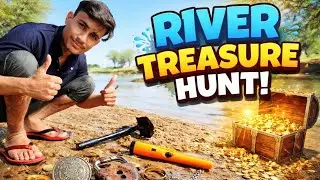  &zwnj;We found a mysterious treasure in the river.&zwnj; treasure hunt challenge खजाना मिला ?@TEJGOLDHUNTING 