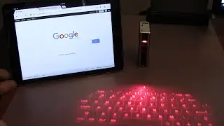 Laser Keyboard + 5200mAh Power Bank (Android / Apple Compatible)