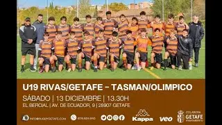  U19 Rivas/Getafe CR-Tasman/Olimpico/Jabatos (13/12/25)