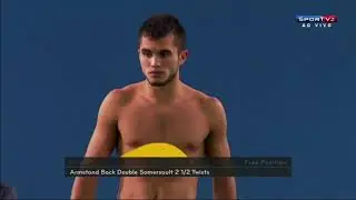 Ivan Garcia MEX Diving 10m Final @ Toronto 2015
