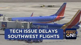 Southwest Airlines tech issue delays flights at Sky Harbor
