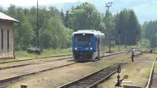 Řada 841 na trati 025 Dolní Lipka - Hanušovice