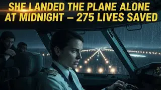 Она посадила самолет одна в полночь &mdash; 275 жизней спасены вопреки всему ✈️
