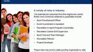 Sport and Recreation Management - Open Day 2011 - University of South Australia