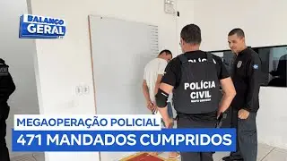 Megaoperação cumpre 471 mandados em Goiás e Mato Grosso contra facção criminosa