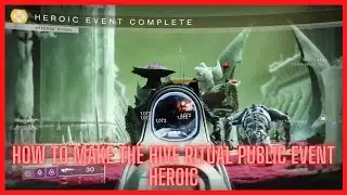 How To Make The Hive Ritual Public Event Heroic