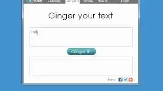 How to use Ginger