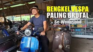 Bedah Bengkel Vespa Bar-Bar MISBAR GARAGE
