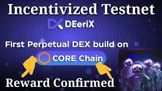 DEeriX  Testnet Get Reward DRX Token Full Guide