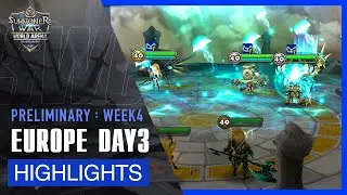 HIGHLIGHTS | EUROPE Preliminary DAY 3 | SWC2020 | Summoners War | 서머너즈워