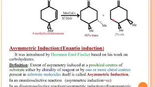 Asymmetric Synthesis  II( M.Sc.,)