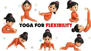 Kids Yoga 🧘&zwj;♂️ | Fun Body Toning & Flexibility for Healthy Growth | Kids yoga |Children Yoga