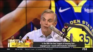 The HERD | Is the NBA the best league at keeping fans engaged year-round with dramatic storylines?
