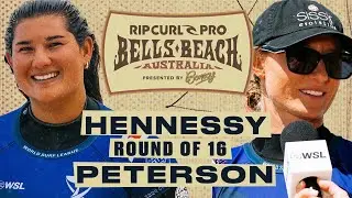 Brisa Hennessy vs Lakey Peterson | Rip Curl Pro Bells Beach 2024 - Round of 16