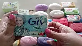 Unboxing Unwraping Soap Haul- Indonesian SoapS || Giv, Nuvo, Lifebuoy, Lux, Shinzui