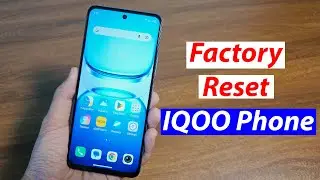 How to factory reset iQOO Z10x 5G
