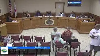 City of Pahokee, FL January 24, 2023  Regular City Commission Meeting 6pm