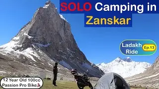 Solo Camping in Zanskar | Camping in Gonbo Rangjon | Camping near Zanskar river | Ladakh Ep.13