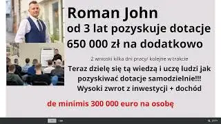 Dotacje Unijne 2021-2027