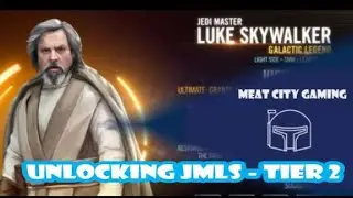 SWGOH // Открываем мастера-джедая Люка Скайуокера &mdash; Конец путешествия &mdash; Уровень 2