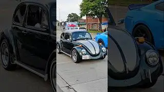 Volkswagen Beetle Classic Car Drive By Engine Sound Harper Charity Cruise 2024