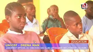 Lancement officiel du Concours Clubs Litt&eacute;raires des Lyc&eacute;es et Coll&egrave;ges 2025-2026 | DRENA Man-UNICEF