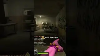 Susie shoots the car for no reason #left4dead2funnymoments #l4d2 #shorts