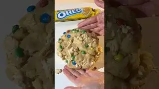 Oreo golden and M&m&rsquo;s Cookie #asmr
