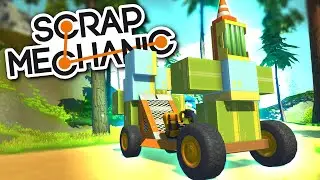 Scrap Mechanic CREATIONS - THE FRUIT BOX WAGON! - Scrap Mechanic Gameplay w/ Lachlan, Meola