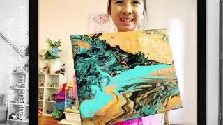 Ep.10 Acrylic Paint Pouring &rdquo; Dirty Pour Way&rdquo; by Jasmine sweet blog 6395