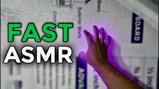 ASMR FAST TAPPING AND MOUTH SOUNDS