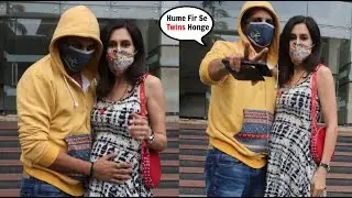 PREGNANT Teejay And Karanvir Bohra STEPS Out For FIRST Time After Announcing Pregnancy News