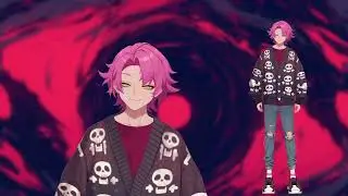 Live2D Character Preview: SKULLTAIL INCUBUS, Vtuber Showcase