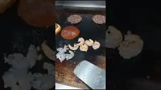 Prawn shrimp behind the burger bun #hamburgerbunrecipe #hamburgerrecipe #burgerbread