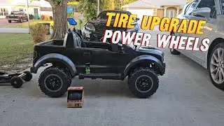 Tire upgrade for power wheels