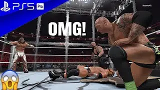 WWE 2K25- Legendary HELL IN A CELL MATCH- HBK VS BATISTA VS HHH VS UNDERTAKER - WWE 2K25 GAMEPLAY 4K