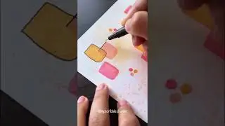 Doodling with Karin Brushmarker PRO | Brustro Fineliners