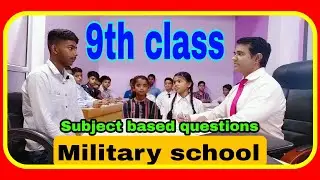 9th class RMS Interview | Rashtriya military school subject questions | PD Classes